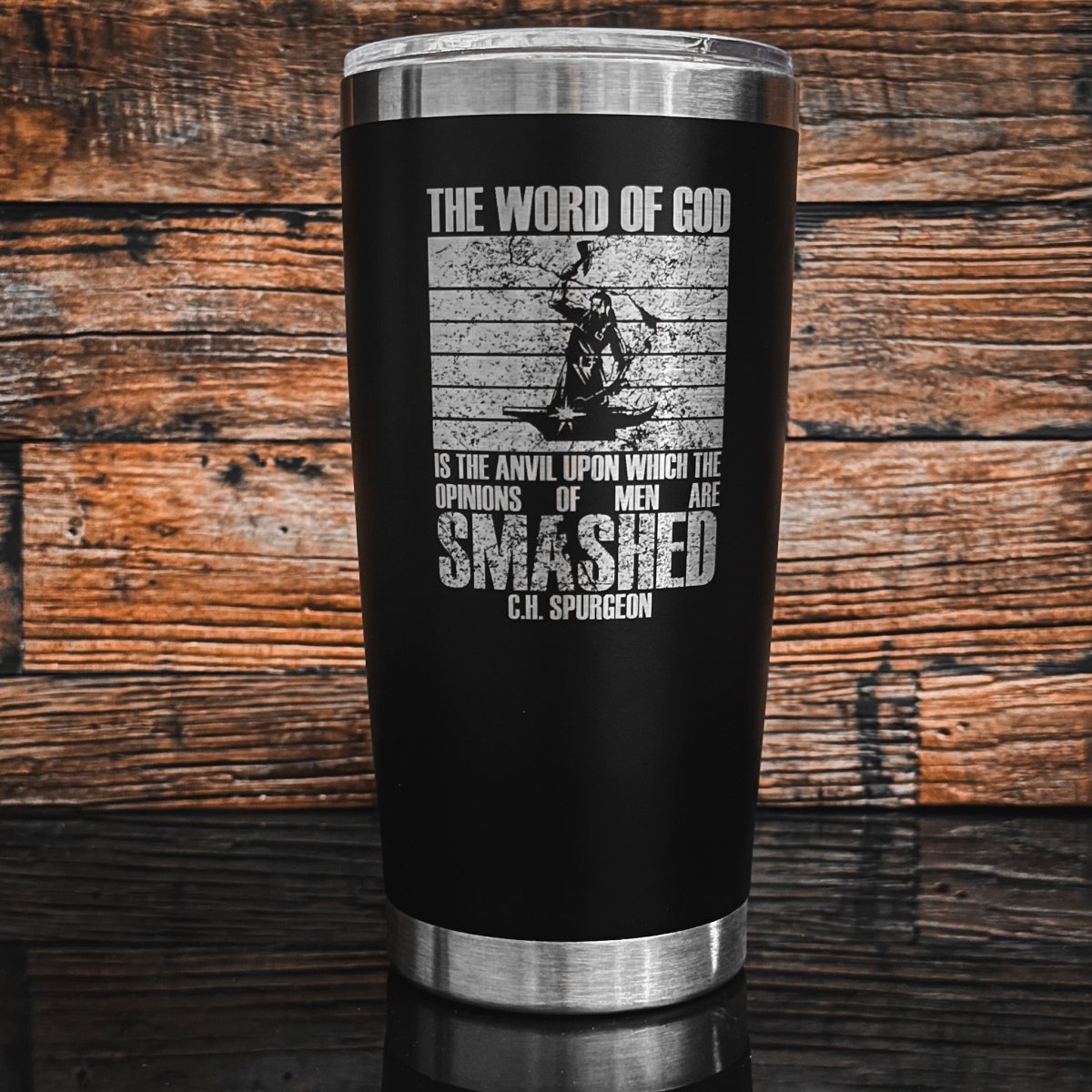 20oz tumbler - Smashed - 20oz - The Reformed Sage - reformed - reformed_gifts - christian_gifts