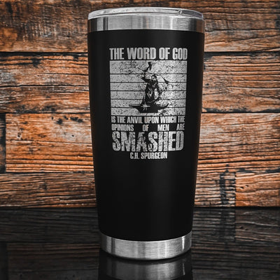 20oz tumbler - Smashed - 20oz - The Reformed Sage - reformed - reformed_gifts - christian_gifts