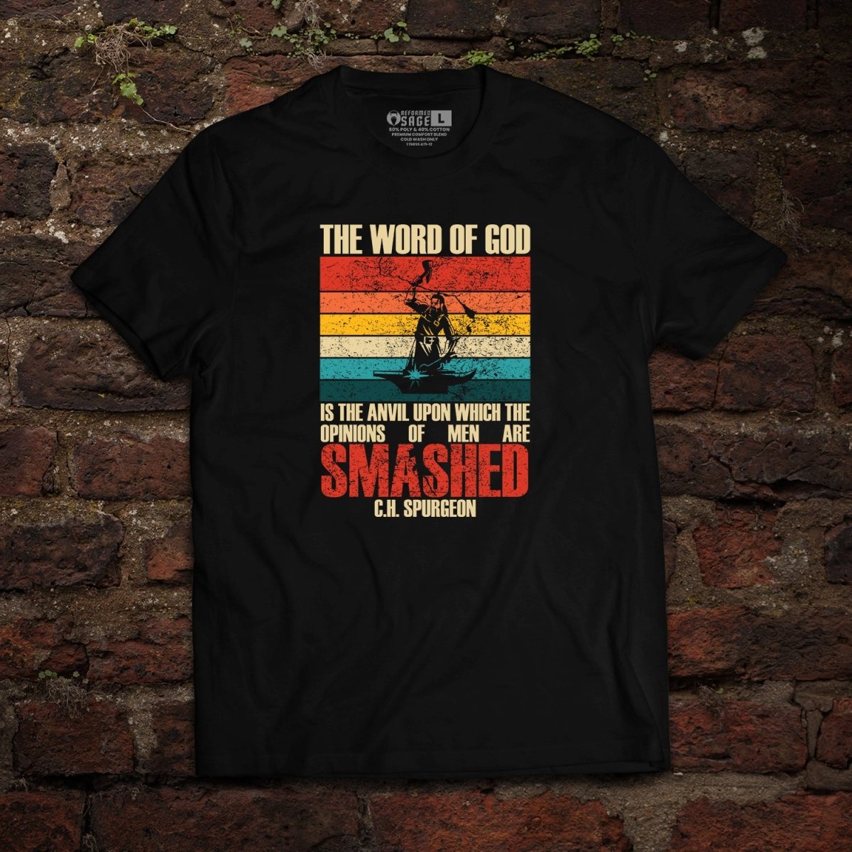 Shirt - Smashed - Tee - The Reformed Sage - reformed - reformed_gifts - christian_gifts