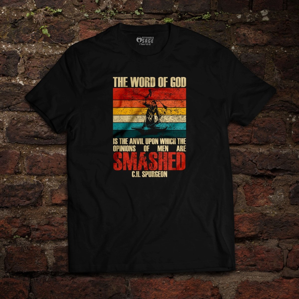 Shirt - Smashed - Tee - The Reformed Sage - #reformed# - #reformed_gifts# - #christian_gifts#