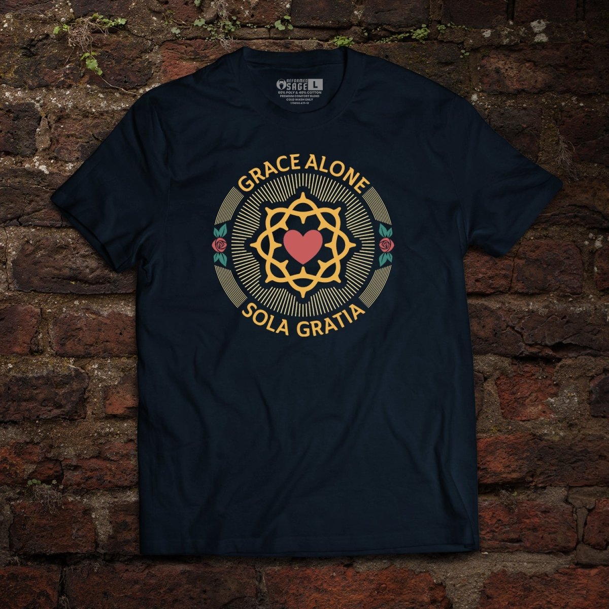 Shirt - Sola Gratia Seal - Tee - The Reformed Sage - reformed - reformed_gifts - christian_gifts