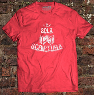 Shirt - Sola Scriptura Grunge - Tee - The Reformed Sage - reformed - reformed_gifts - christian_gifts