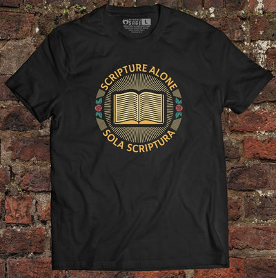Shirt - Sola Scriptura Seal - Tee - The Reformed Sage - reformed - reformed_gifts - christian_gifts