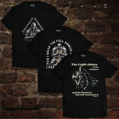 Shirt - Soldier of Christ - Tee Bundle - The Reformed Sage - #reformed# - #reformed_gifts# - #christian_gifts#