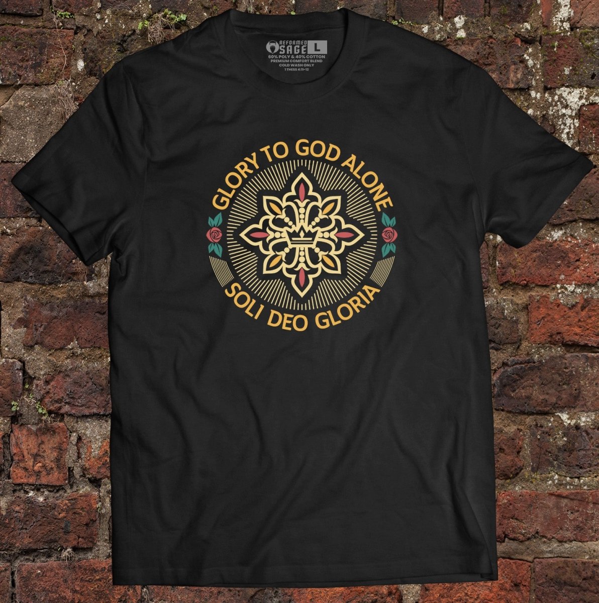 Shirt - Soli Deo Gloria Seal - Tee - The Reformed Sage - reformed - reformed_gifts - christian_gifts