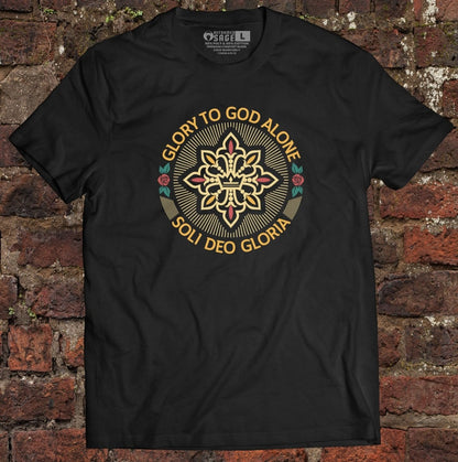 Shirt - Soli Deo Gloria Seal - Tee - The Reformed Sage - reformed - reformed_gifts - christian_gifts