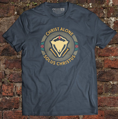Shirt - Solus Christus Seal - Tee - The Reformed Sage - reformed - reformed_gifts - christian_gifts