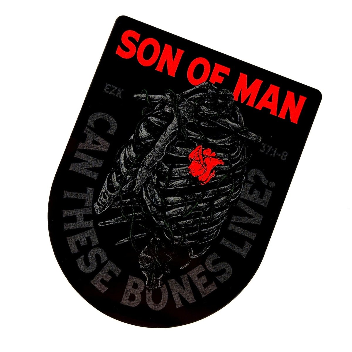 Decal - Son of Man - Decal - The Reformed Sage - reformed - reformed_gifts - christian_gifts