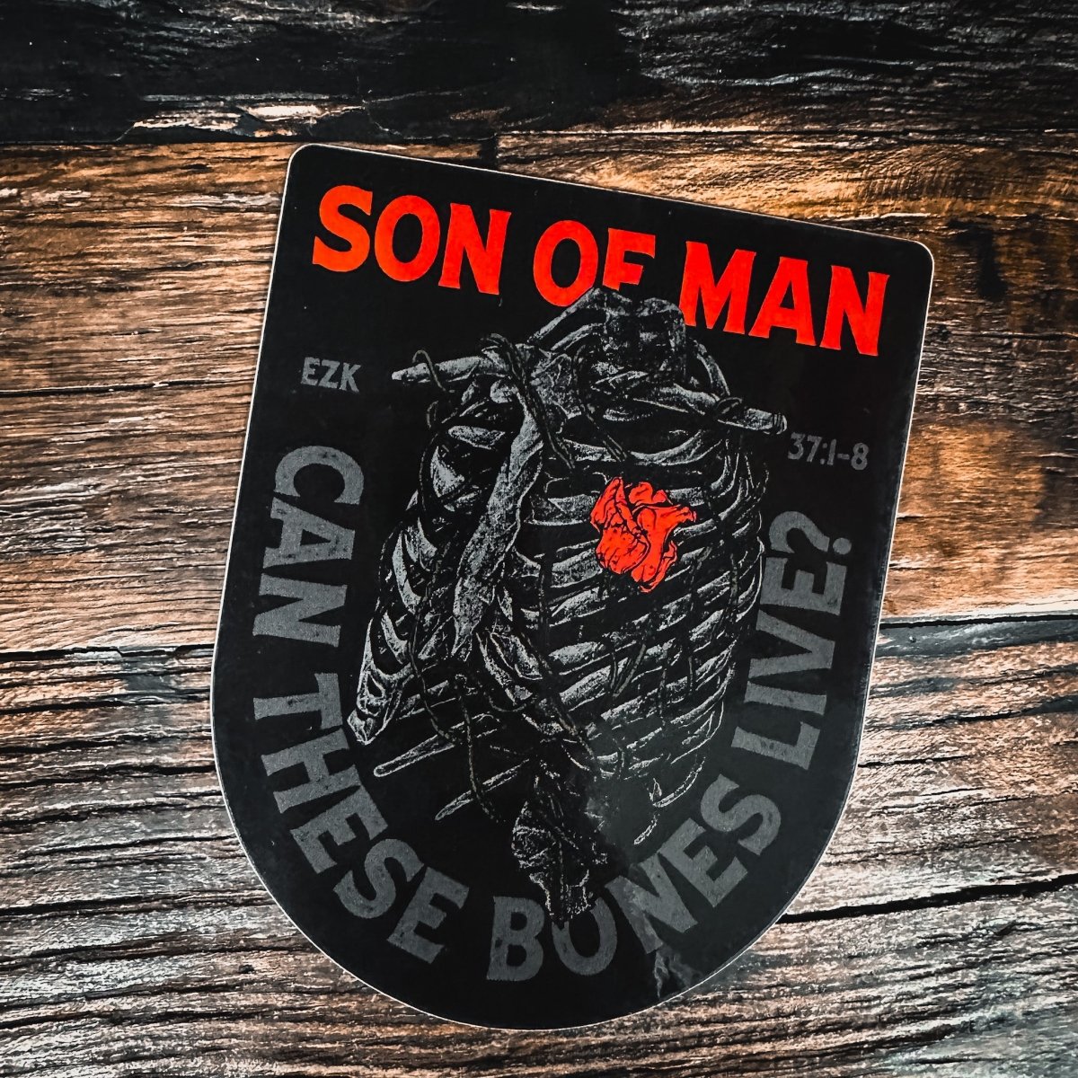 Decal - Son of Man - Decal - The Reformed Sage - reformed - reformed_gifts - christian_gifts