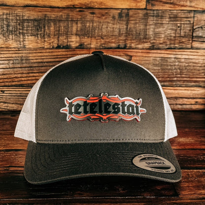 Hat - Tetelestai - Acrylic Patch Hat - The Reformed Sage - reformed - reformed_gifts - christian_gifts