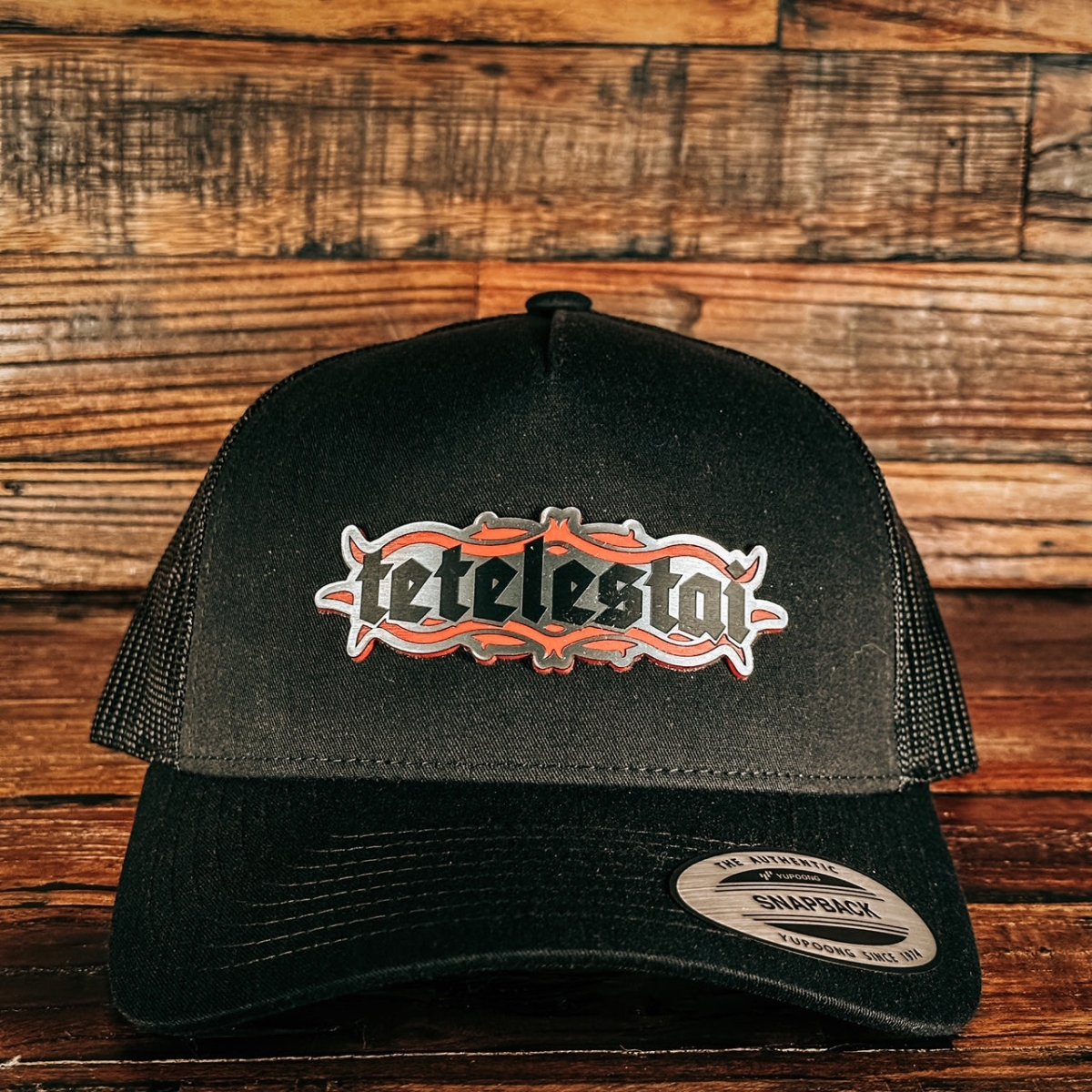 Hat - Tetelestai - Acrylic Patch Hat - The Reformed Sage - reformed - reformed_gifts - christian_gifts
