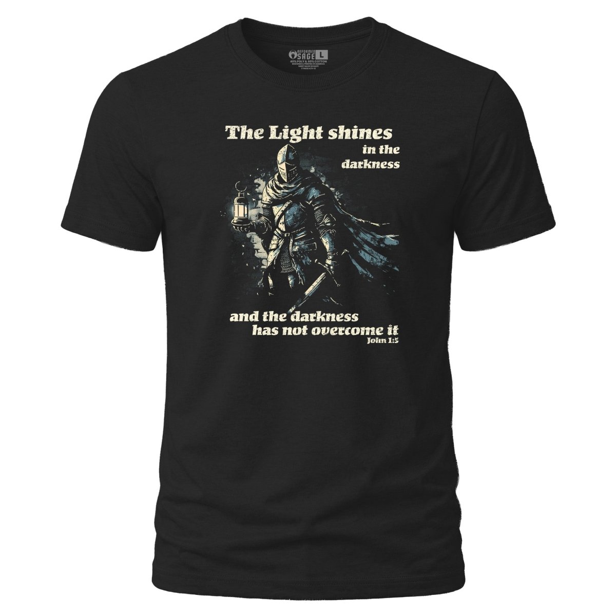 Shirt - The Light - Tee - The Reformed Sage - reformed - reformed_gifts - christian_gifts