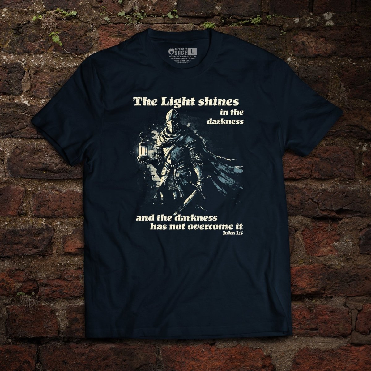 Shirt - The Light - Tee - The Reformed Sage - reformed - reformed_gifts - christian_gifts