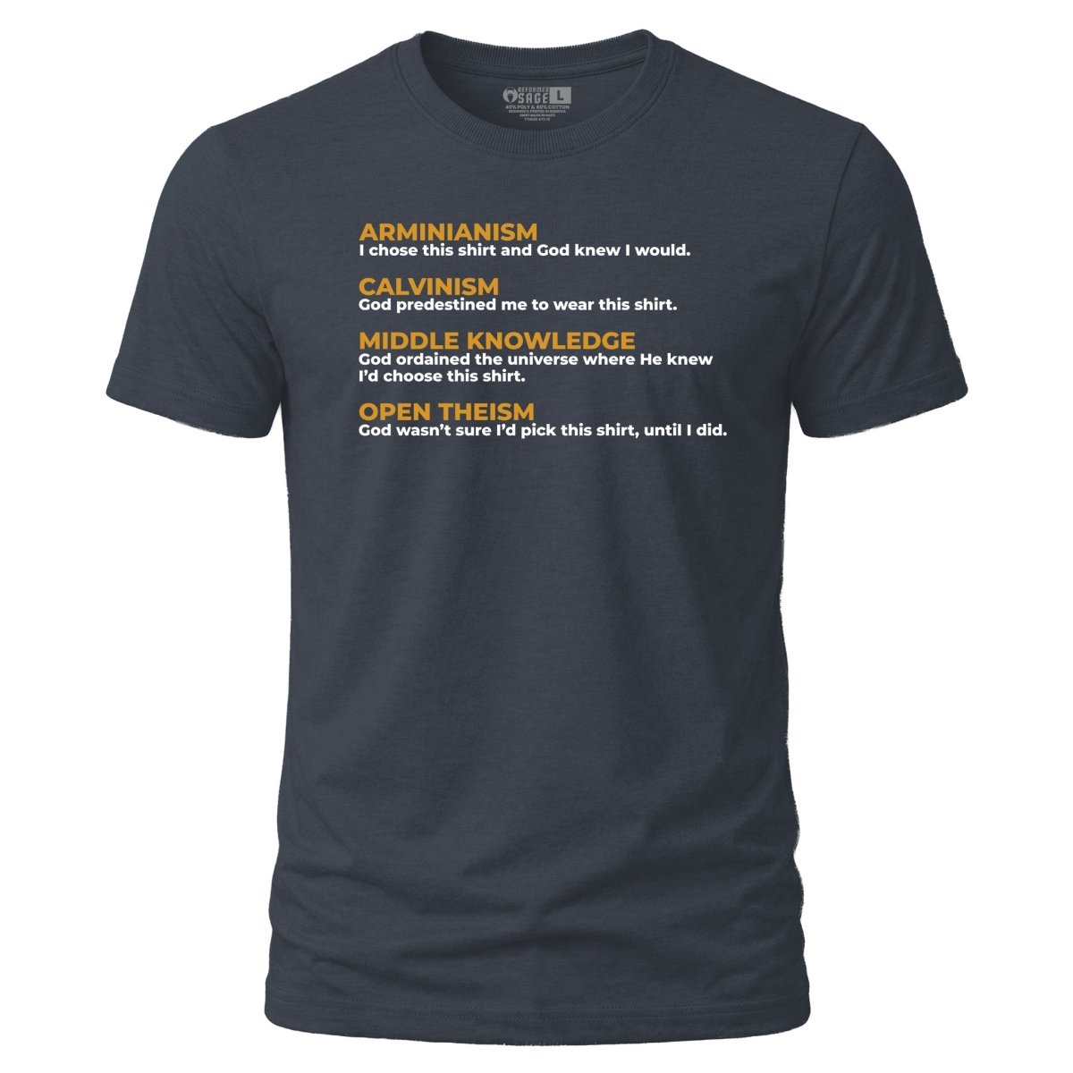 Shirt - Theology Nerd - Tee - The Reformed Sage - reformed - reformed_gifts - christian_gifts
