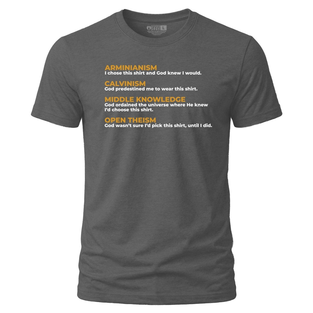 Shirt - Theology Nerd - Tee - The Reformed Sage - reformed - reformed_gifts - christian_gifts