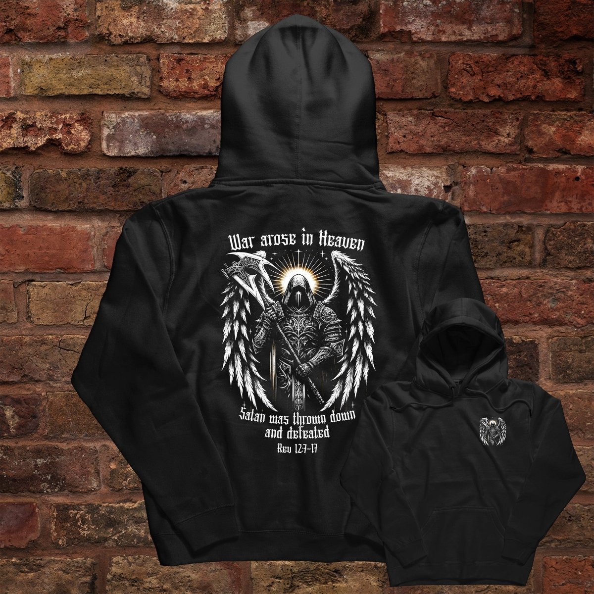 Hoodie - Thrown Down - Hoodie - The Reformed Sage - reformed - reformed_gifts - christian_gifts