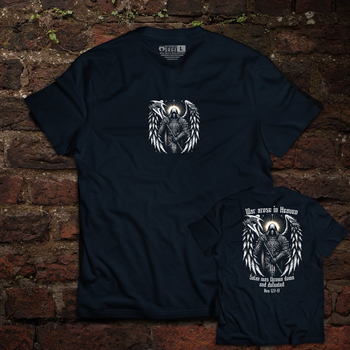 Shirt - Thrown Down - Tee - The Reformed Sage - reformed - reformed_gifts - christian_gifts