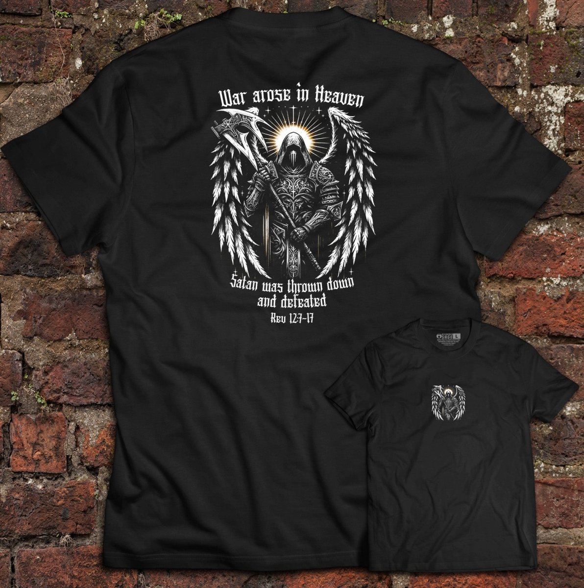 Shirt - Thrown Down - Tee - The Reformed Sage - reformed - reformed_gifts - christian_gifts