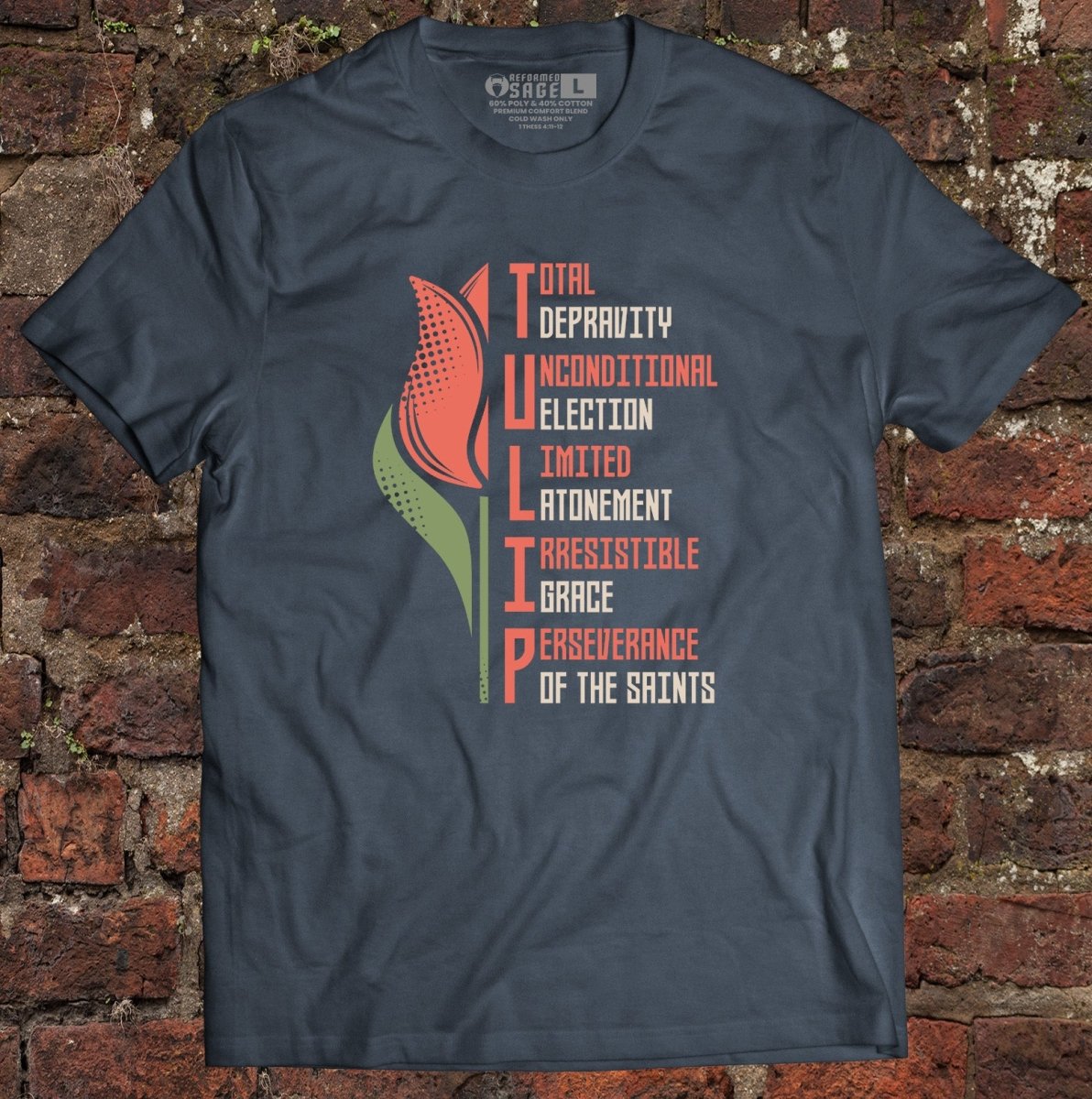 Shirt - TULIP - Tee - The Reformed Sage - reformed - reformed_gifts - christian_gifts