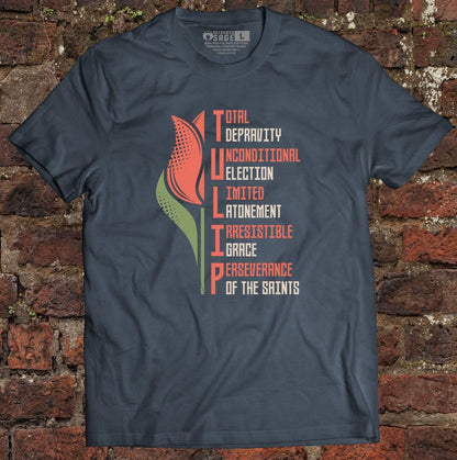 Shirt - TULIP - Tee - The Reformed Sage - reformed - reformed_gifts - christian_gifts