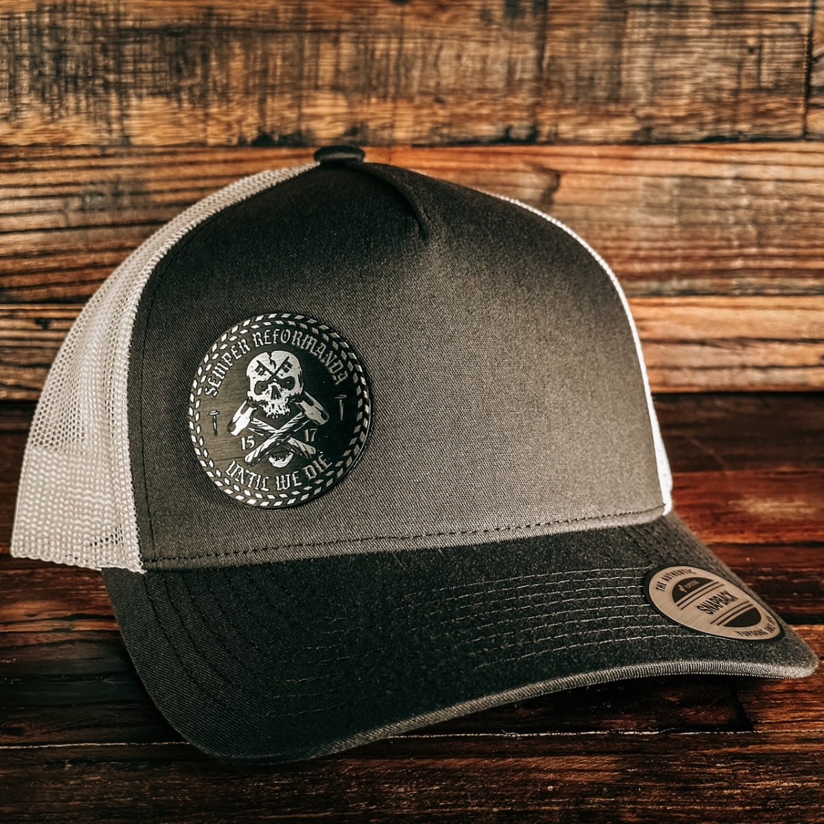 Hat - Until We Die - Acrylic Patch Hat - The Reformed Sage - reformed - reformed_gifts - christian_gifts