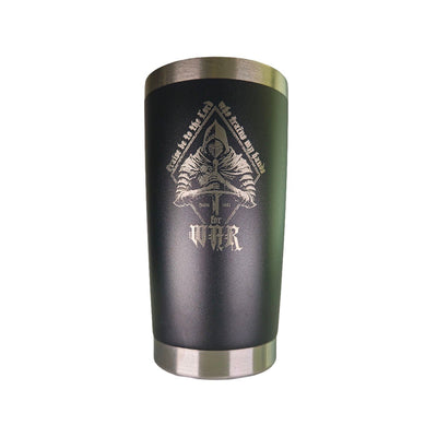 20oz tumbler - War - 20oz - The Reformed Sage - reformed - reformed_gifts - christian_gifts