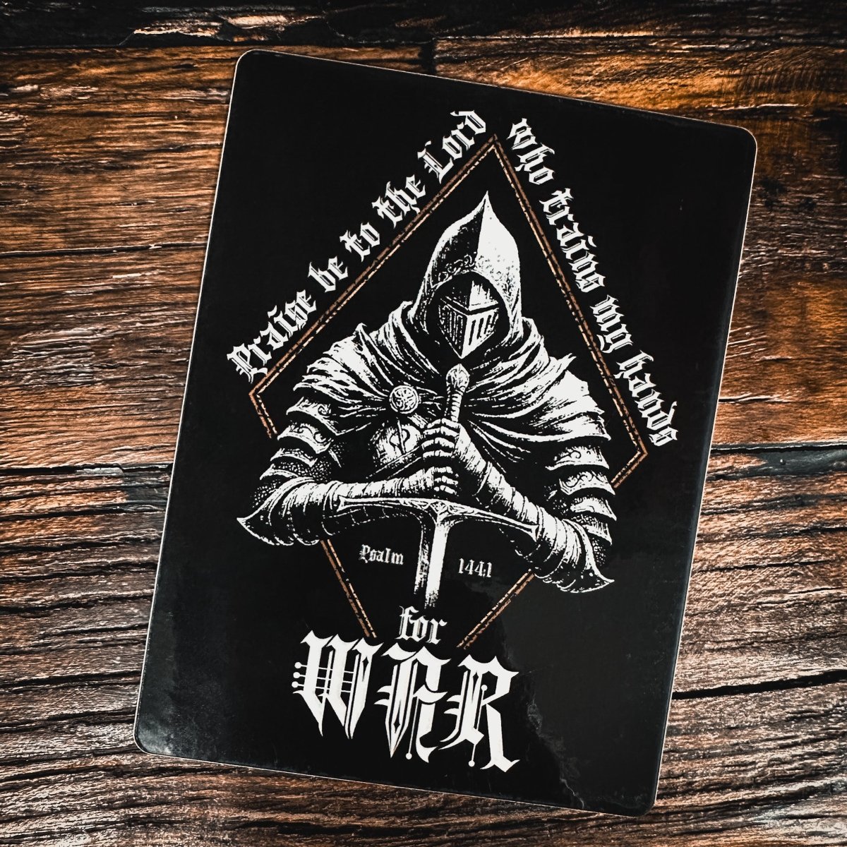 Decal - War - Decal - The Reformed Sage - reformed - reformed_gifts - christian_gifts