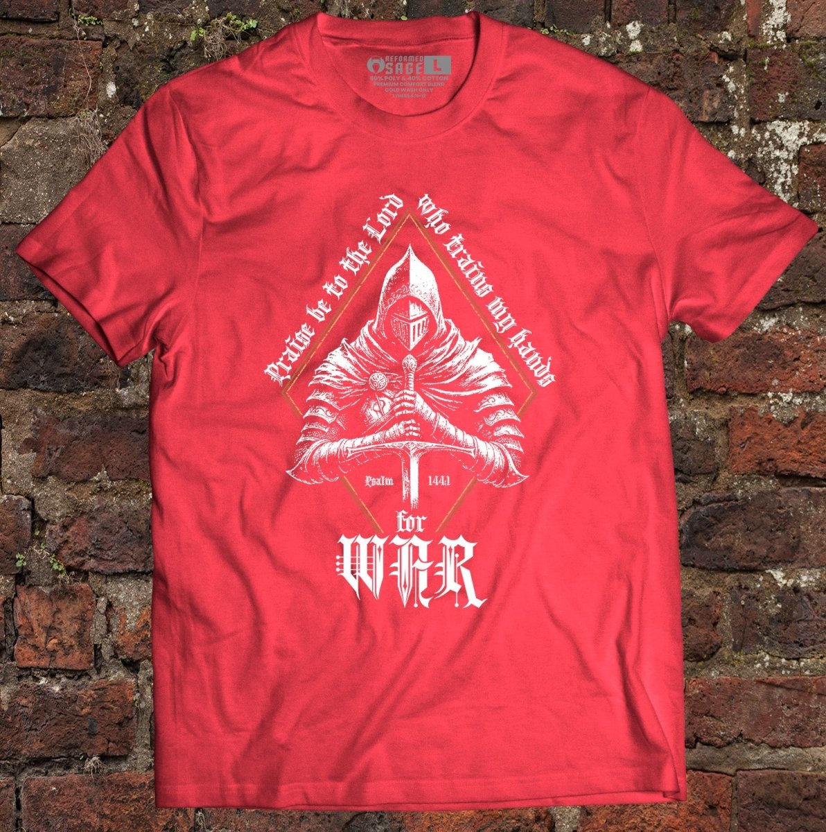 Shirt - War - Tee - The Reformed Sage - reformed - reformed_gifts - christian_gifts
