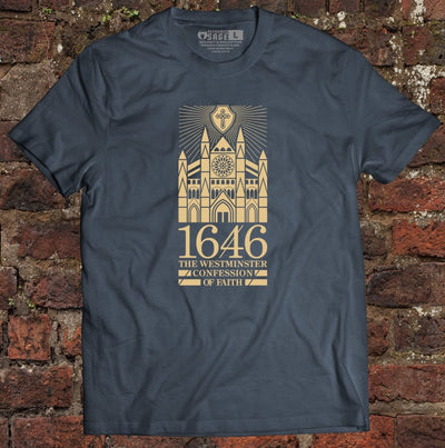 Shirt - Westminster - Tee - The Reformed Sage - reformed - reformed_gifts - christian_gifts