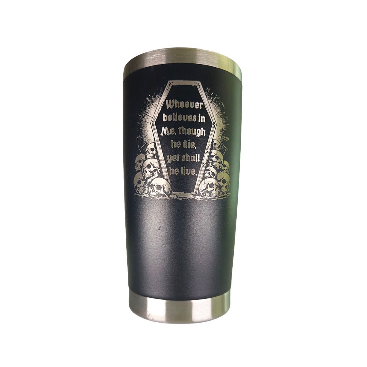 20oz tumbler - Yet Shall He Live - 20oz - The Reformed Sage - reformed - reformed_gifts - christian_gifts