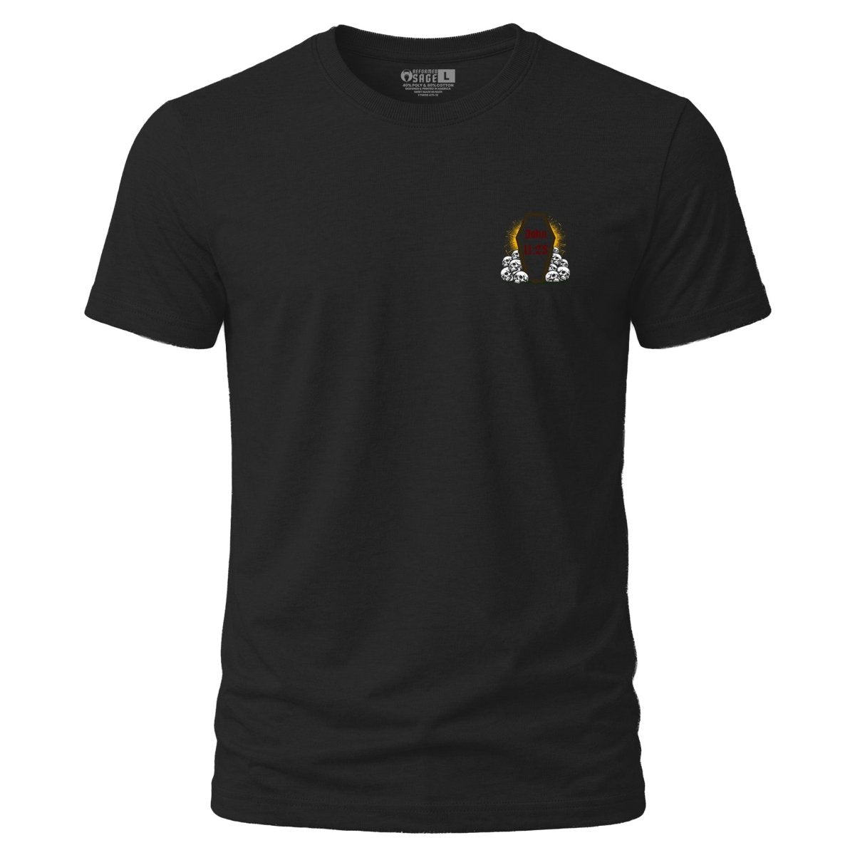 Shirt - Yet Shall He Live - Tee - The Reformed Sage - reformed - reformed_gifts - christian_gifts