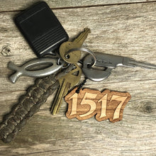 Load image into Gallery viewer, Keyring - 1517 - Keychain - The Reformed Sage - #reformed# - #reformed_gifts# - #christian_gifts#
