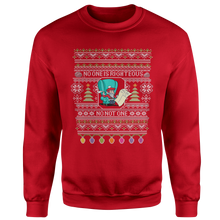 Load image into Gallery viewer, Uglysweatshirt - Calvinist Santa Ugly Christmas Sweatshirt - The Reformed Sage - #reformed# - #reformed_gifts# - #christian_gifts#
