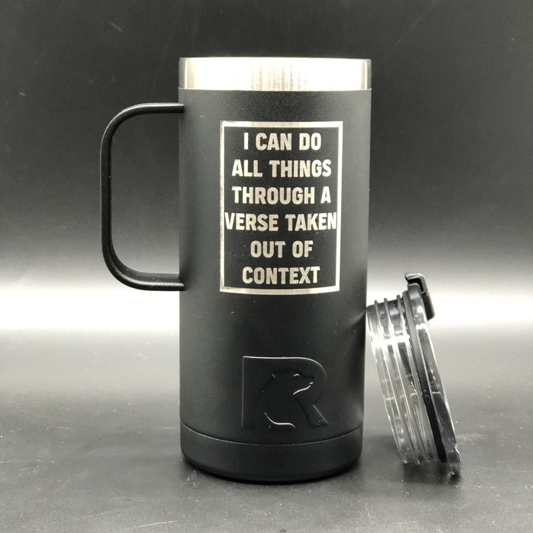 16oz tumbler - All Things - 16oz - The Reformed Sage - #reformed# - #reformed_gifts# - #christian_gifts#