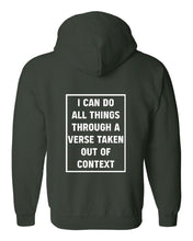 Load image into Gallery viewer, Zip up hoodie - All Things - Zip Hoodie - The Reformed Sage - #reformed# - #reformed_gifts# - #christian_gifts#
