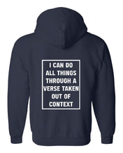 Load image into Gallery viewer, Zip up hoodie - All Things - Zip Hoodie - The Reformed Sage - #reformed# - #reformed_gifts# - #christian_gifts#
