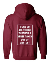 Load image into Gallery viewer, Zip up hoodie - All Things - Zip Hoodie - The Reformed Sage - #reformed# - #reformed_gifts# - #christian_gifts#

