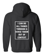 Load image into Gallery viewer, Zip up hoodie - All Things - Zip Hoodie - The Reformed Sage - #reformed# - #reformed_gifts# - #christian_gifts#
