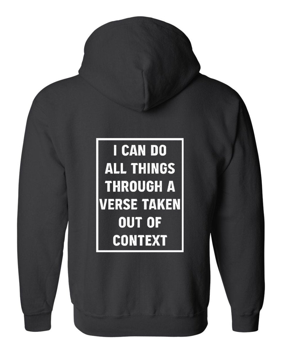 Zip up hoodie - All Things - Zip Hoodie - The Reformed Sage - #reformed# - #reformed_gifts# - #christian_gifts#