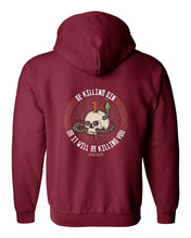 Load image into Gallery viewer, Zip up hoodie - Be Killing Sin - Zip Hoodie - The Reformed Sage - #reformed# - #reformed_gifts# - #christian_gifts#
