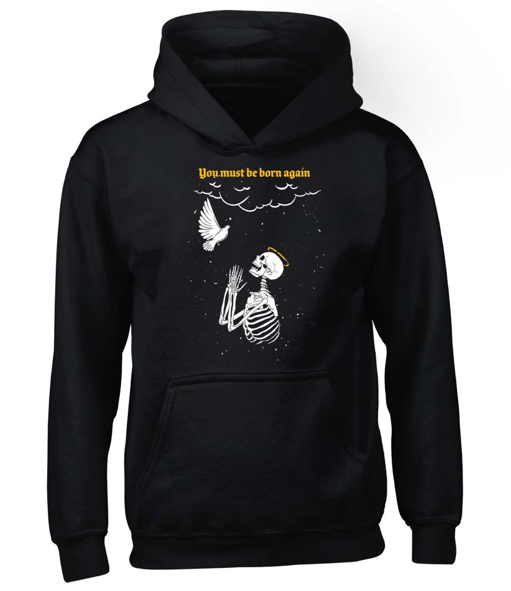 Hoodie - Born Again - Hoodie - The Reformed Sage - #reformed# - #reformed_gifts# - #christian_gifts#