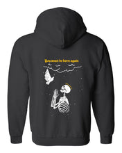 Load image into Gallery viewer, Zip up hoodie - Born Again - Zip Hoodie - The Reformed Sage - #reformed# - #reformed_gifts# - #christian_gifts#
