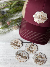 Load image into Gallery viewer, Hat - Burgundy - Patch Hat - The Reformed Sage - #reformed# - #reformed_gifts# - #christian_gifts#
