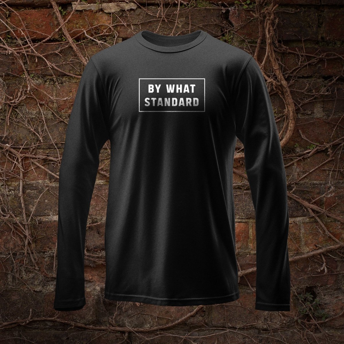 LS - By What Standard - Long Sleeve Tee - The Reformed Sage - #reformed# - #reformed_gifts# - #christian_gifts#