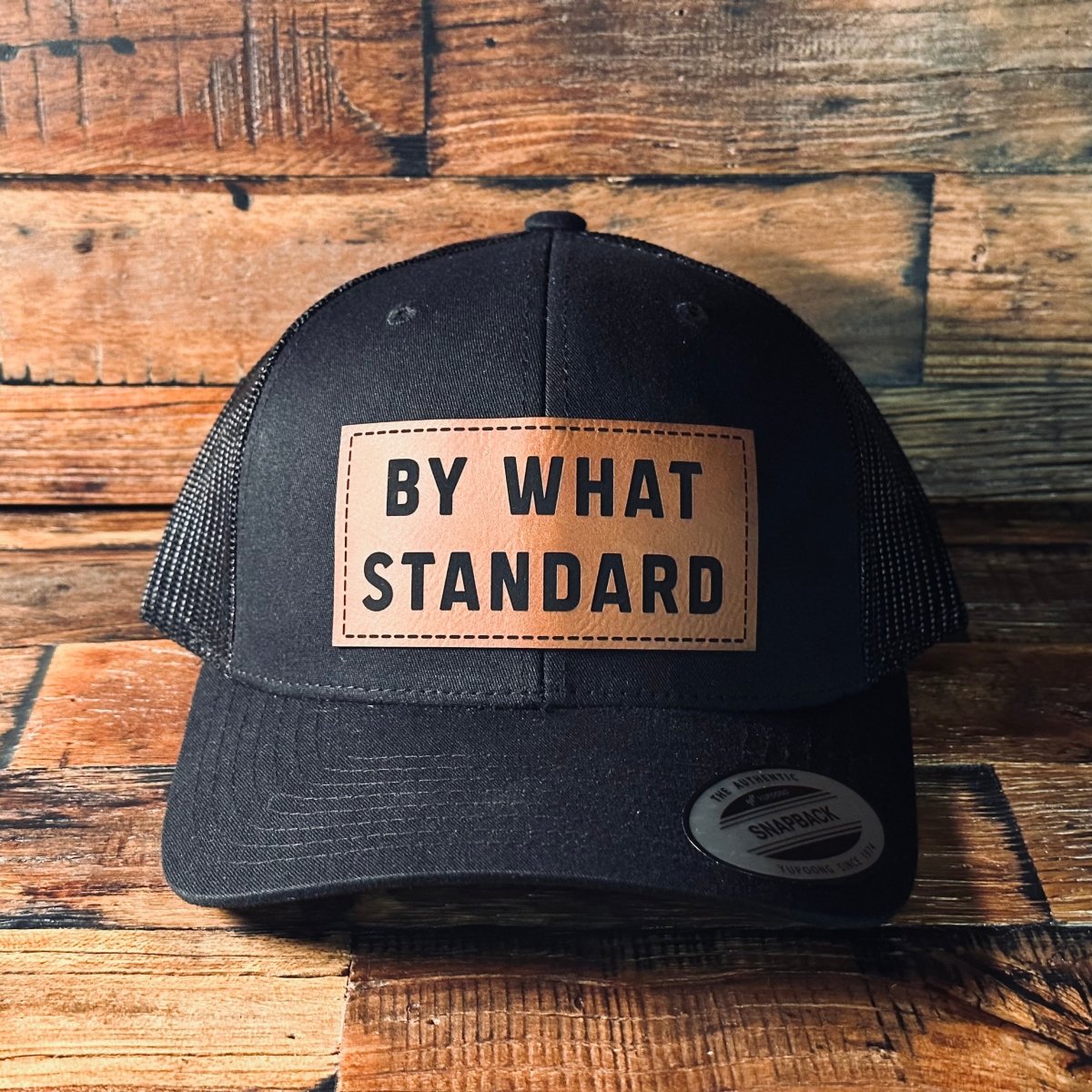 Hat - By What Standard - Patch Hat - The Reformed Sage - #reformed# - #reformed_gifts# - #christian_gifts#