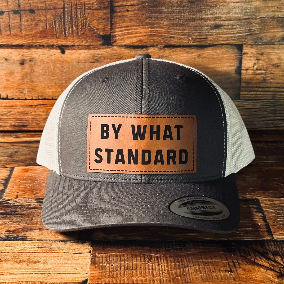 Hat - By What Standard - Patch Hat - The Reformed Sage - #reformed# - #reformed_gifts# - #christian_gifts#