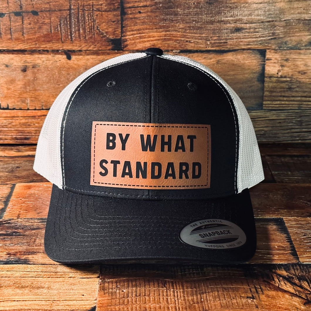 Hat - By What Standard - Patch Hat - The Reformed Sage - #reformed# - #reformed_gifts# - #christian_gifts#