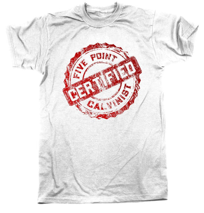 Shirt - CERTIFIED - Tee RETIRED - The Reformed Sage - #reformed# - #reformed_gifts# - #christian_gifts#