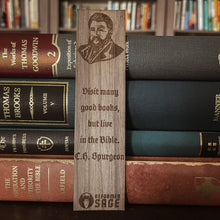 Load image into Gallery viewer, CHRISTIAN BOOKMARKS - C.H. Spurgeon - Bookmark - The Reformed Sage - #reformed# - #reformed_gifts# - #christian_gifts#
