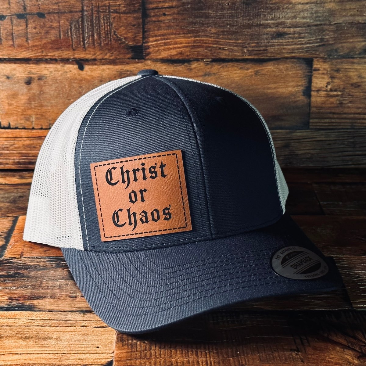 Hat - Christ or Chaos - Patch Hat - The Reformed Sage - #reformed# - #reformed_gifts# - #christian_gifts#